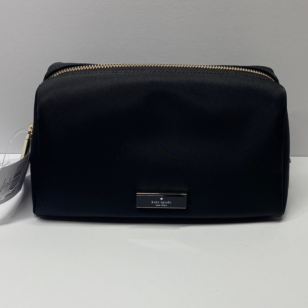 NWT Nylon Kate Spade Pouch-Black